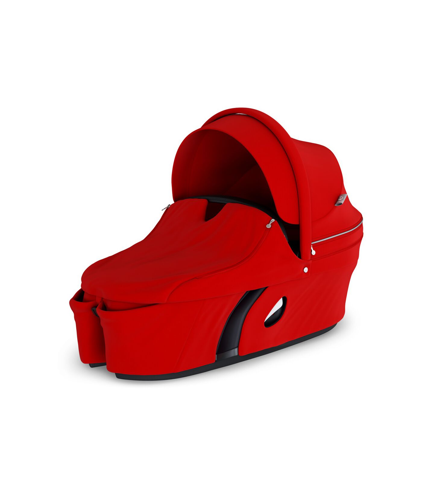 Stokke&reg; Xplory&reg; Carry Cot Red. With Storm Cover.