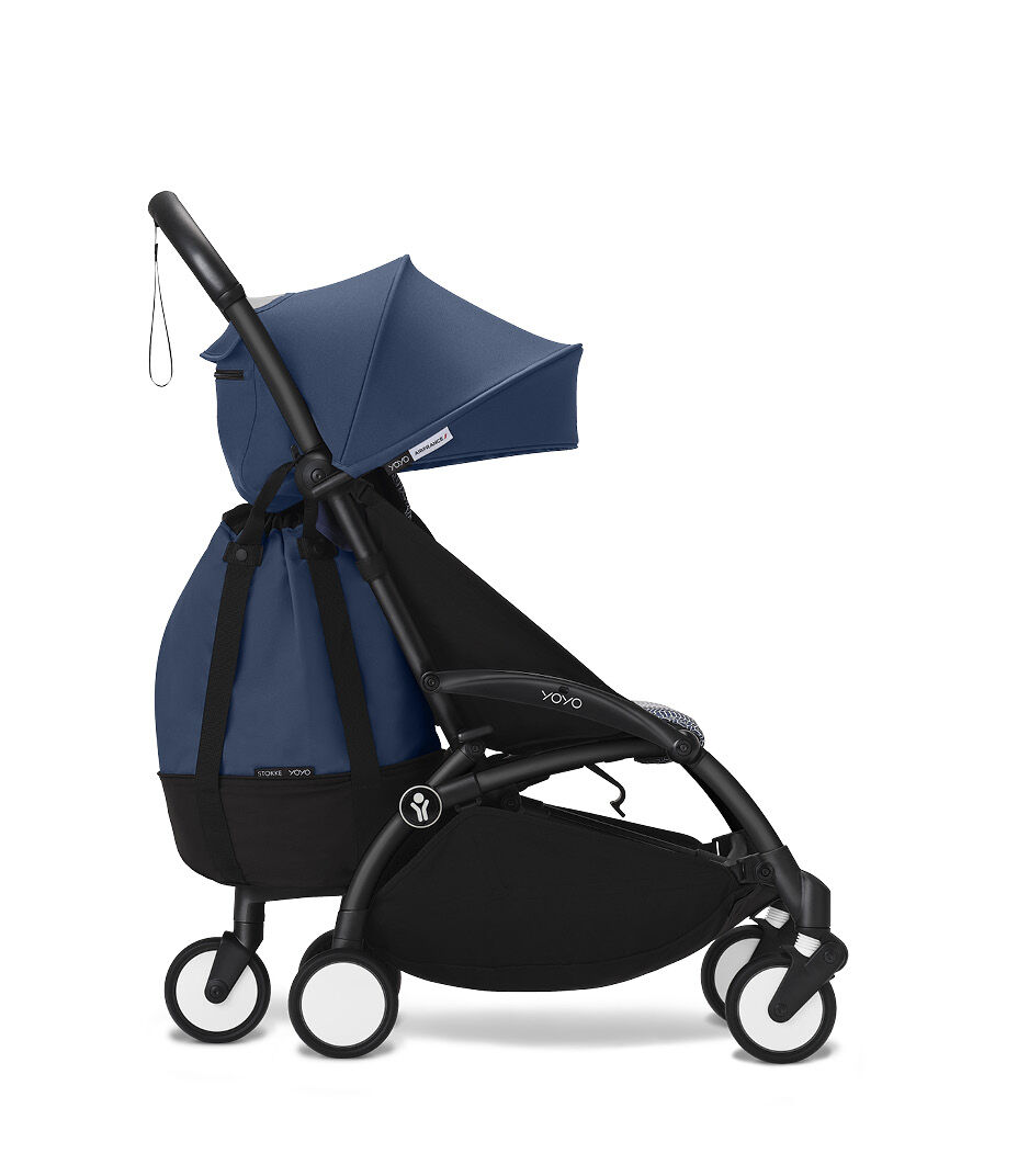 Stokke® YOYO³ stroller from 6 months, Air France Blue with Black Frame, mainview galery image 10
