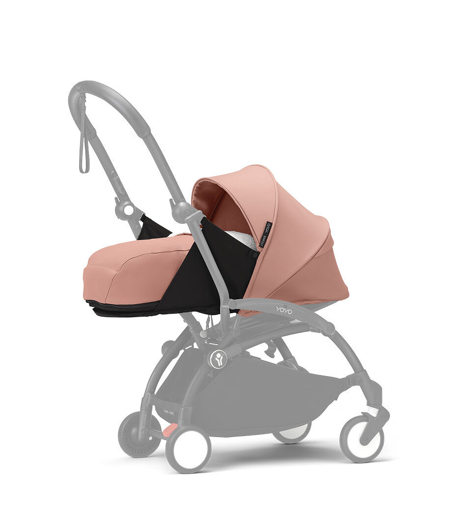 Stokke® YOYO3® 0+ Ginger. Shadowed frame (Black).
