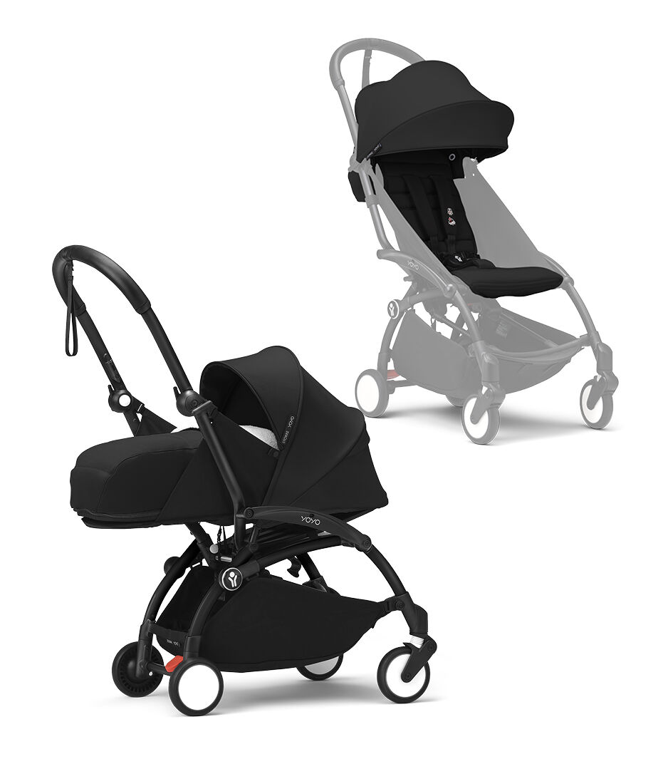 Прогулочная коляска Stokke® YOYO³ с комплектом для новорожденного, , mainview изображение из галереи 26