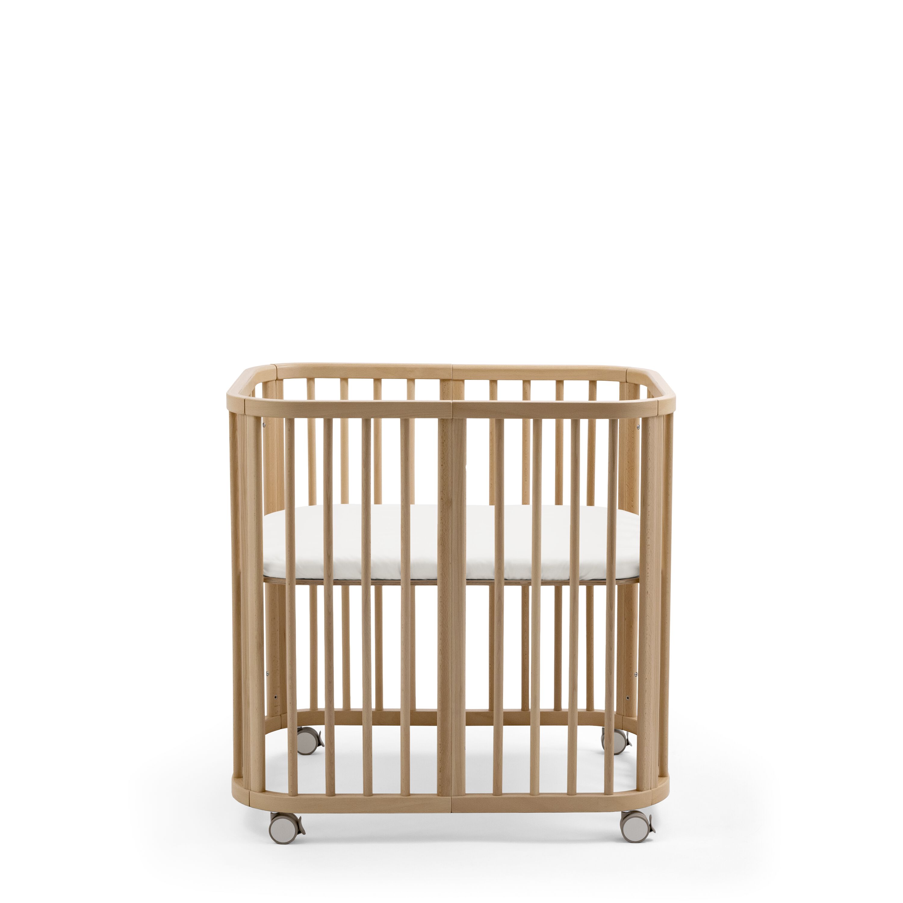 Stokke® Mini 60x80cm Fitted Sheet White , White, mainview