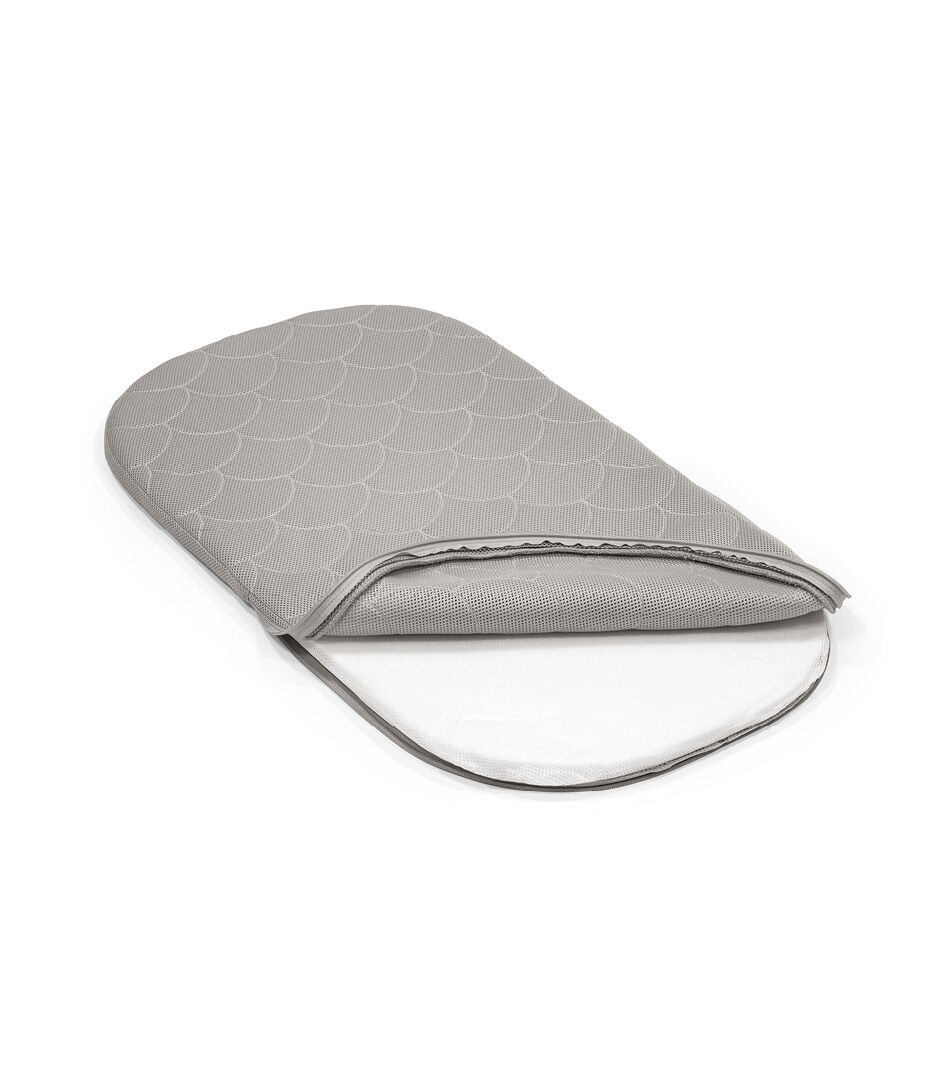 Stokke® Snoozi™ Mattress Cover, Graphite Grey, mainview
