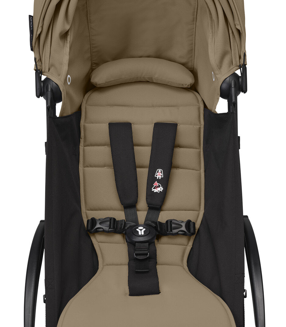 Stokke® YOYO3® 6+ Toffee. Black Frame. Detail. galery image 10