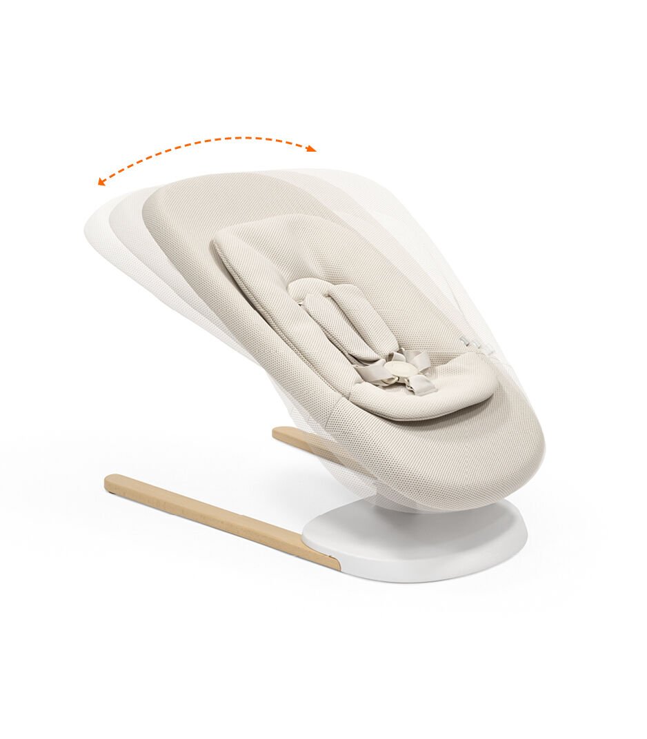 Stokke® Yoga™  Baby Bouncer & Swing, Light Sand, mainview galery image 8