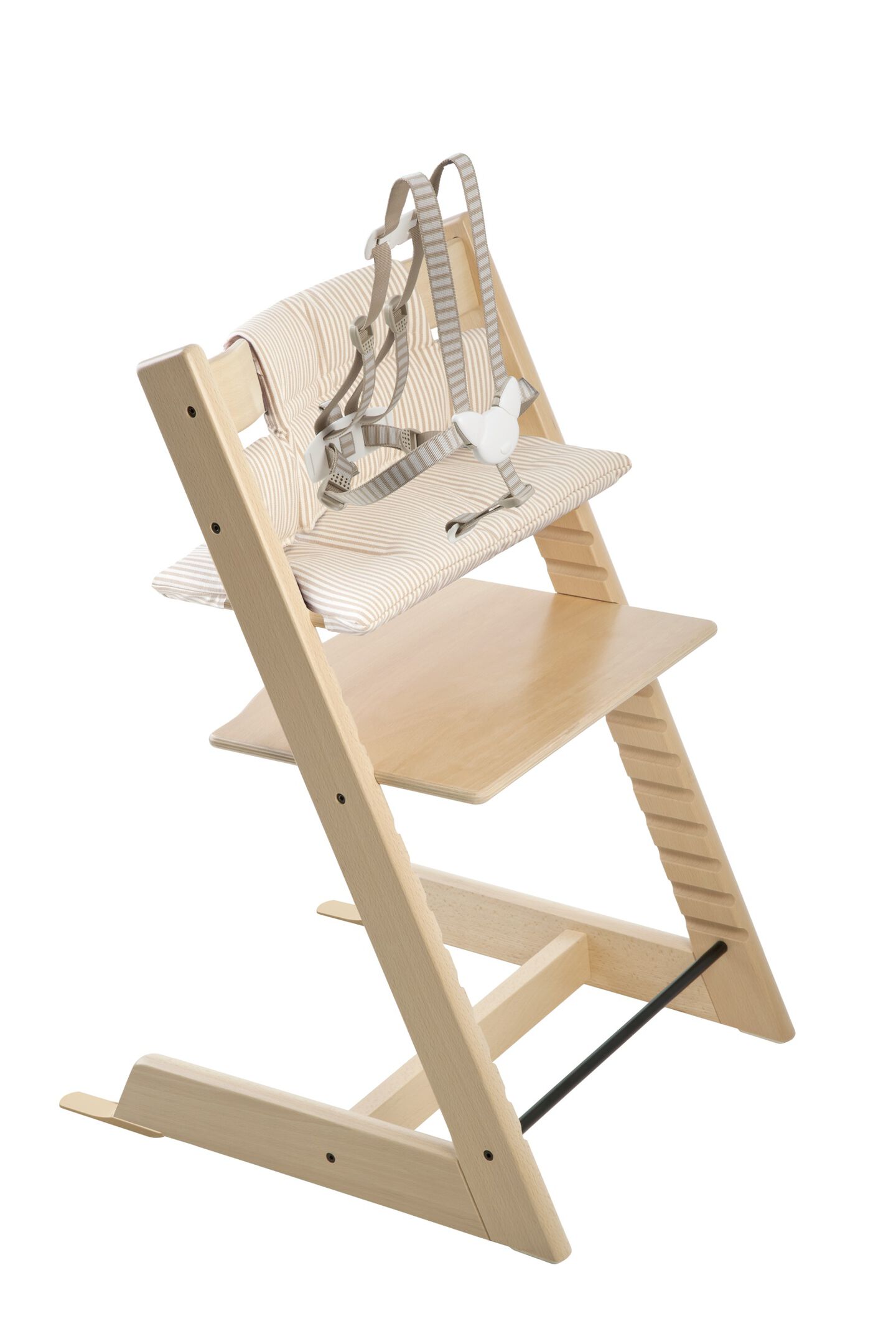Tripp Trapp Cushion Beige Stripe Tripp Trapp Natural With Beige Stripe Cushion Usa Version