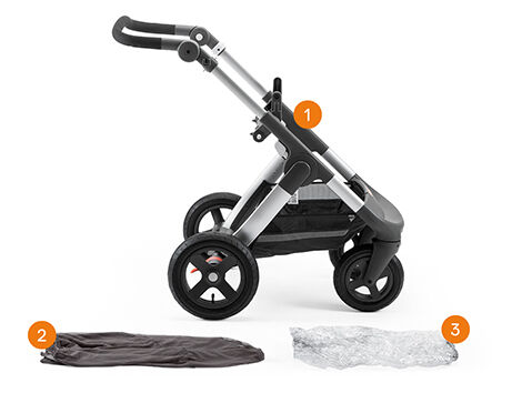 Stokke shop trailz chassis