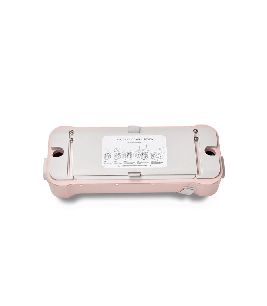 JetKids by Stokke® RideBox Pink Lemonade. Lid with extendable plate. galery image 1