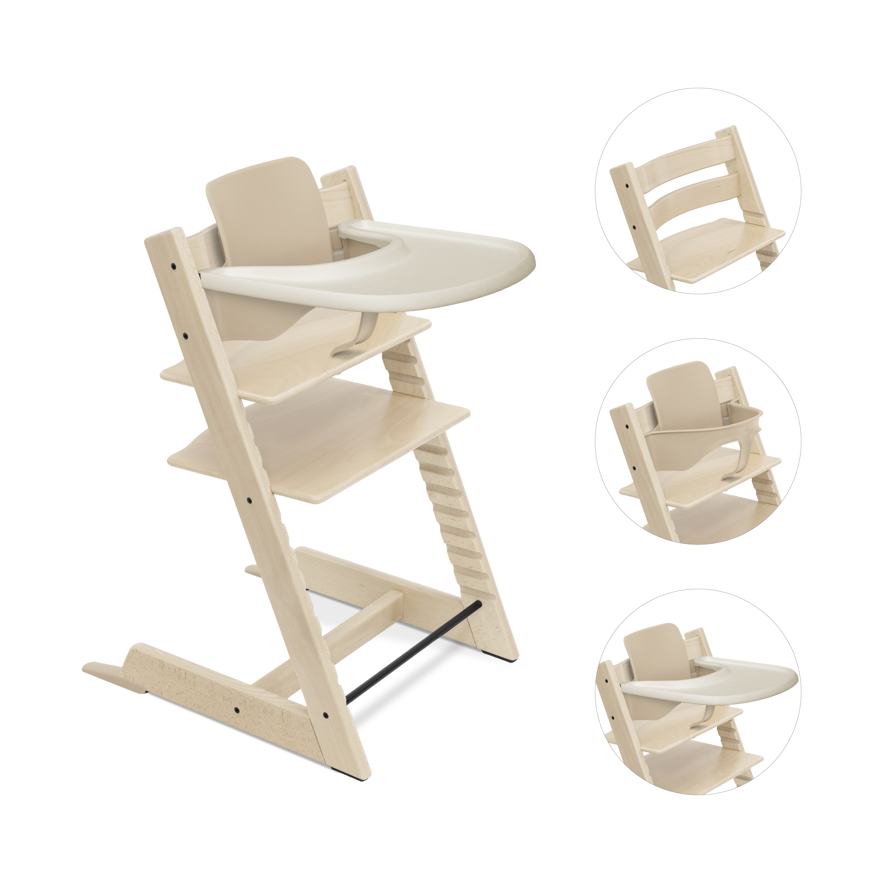 stokke tripp trapp no.3 椅子 ベビーセット ナチュラル Tripp Trapp® Chair with Baby Set and Tray​ | Stokke® Online Shop