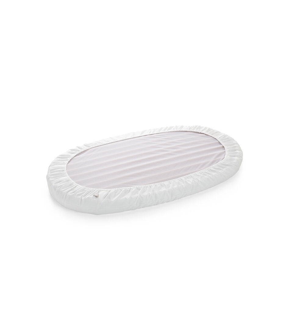  bianco lenzuolo da materasso per lettino Stokke Sleepi 122 x 69 cm  DK Glovesheets 