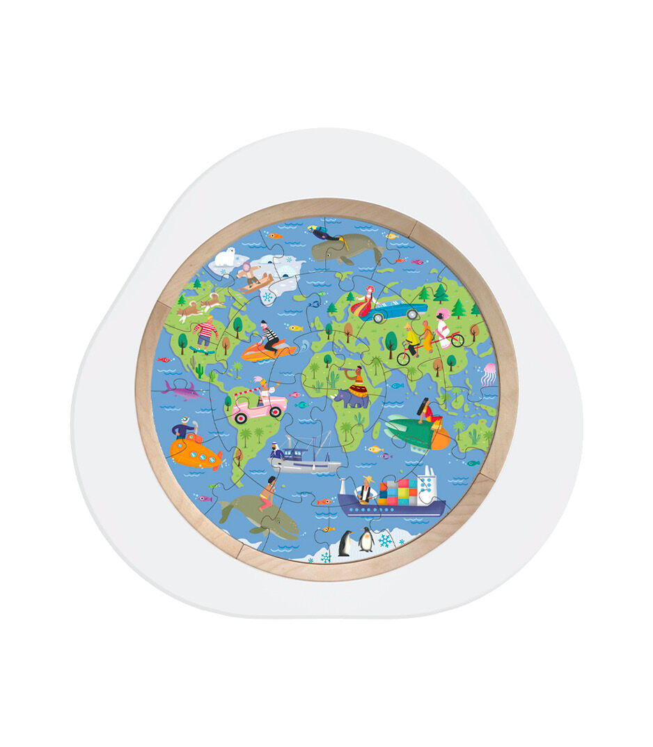 Puzzle Stokke® MuTable™ V1, In giro per il mondo, mainview
