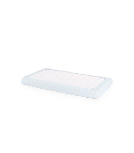 Stokke® Home™ Bed Fit Sheet Blue Sea, Bleu océan, mainview view 2