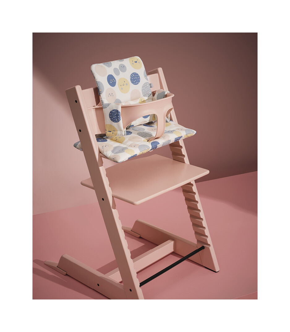 Tripp Trapp® and Baby Set Serene Pink with Classic Cushion Soul System. galery image 6