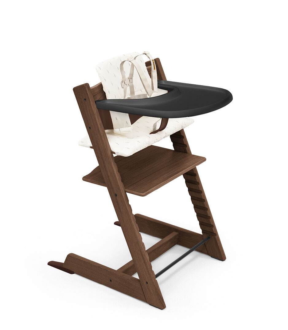 Tripp Trapp®, Oak Warm Brown,WheatCream Cush +Newborn, mainview galery image 3
