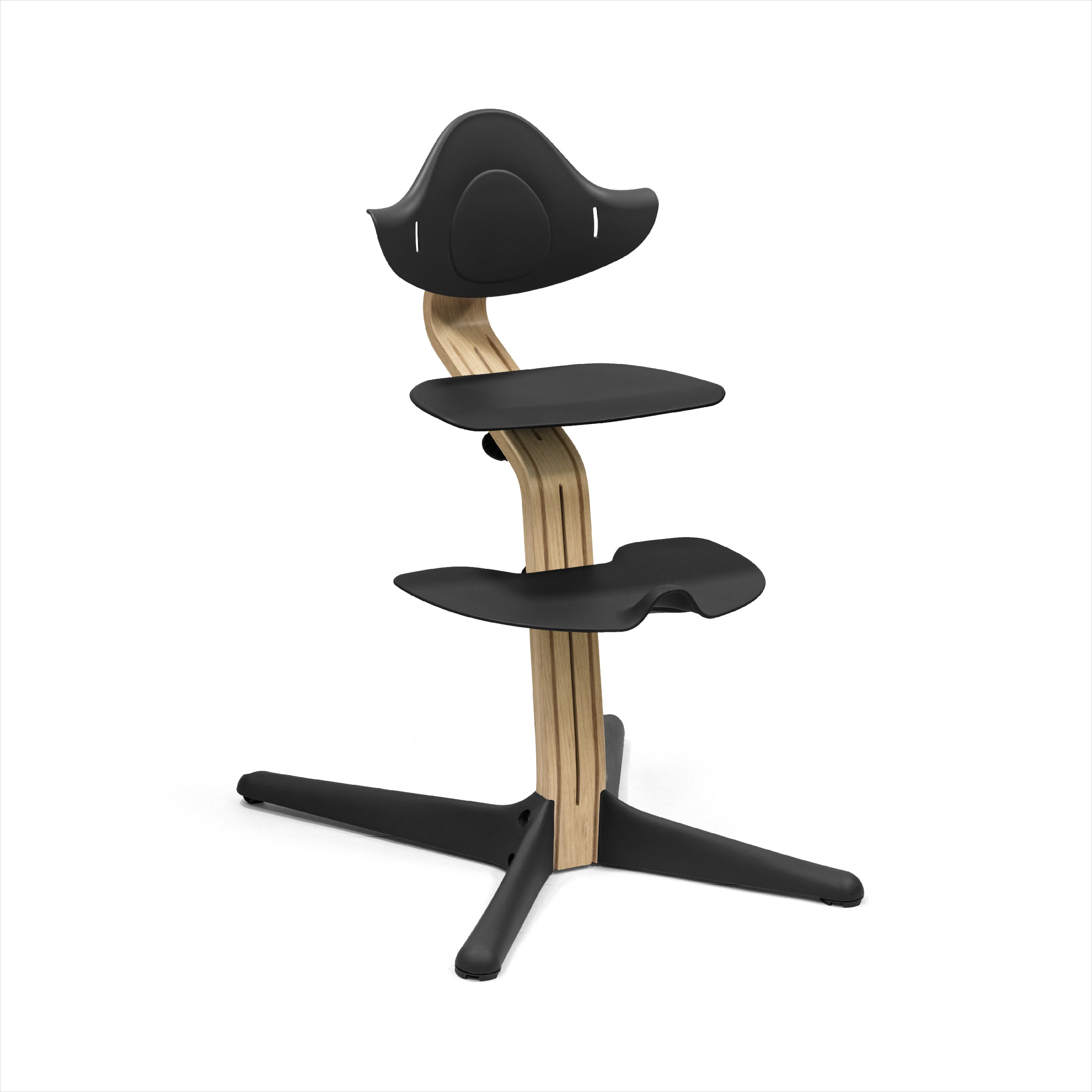 Stokke® Nomi® Chair Oak Black, Black, mainview