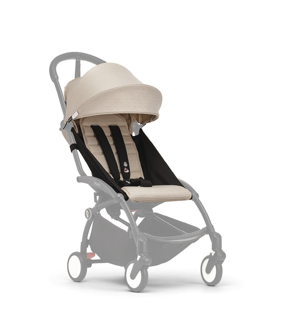 Stokke® YOYO3 6+ Bonpoint. Black frame (shadow).
