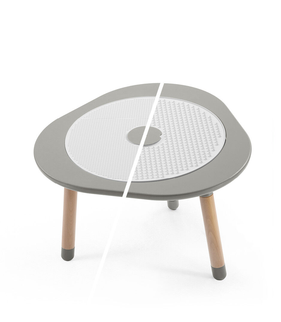 Stokke™ MuTable™ New Dove Grey. Classic Lego and Duplo.
