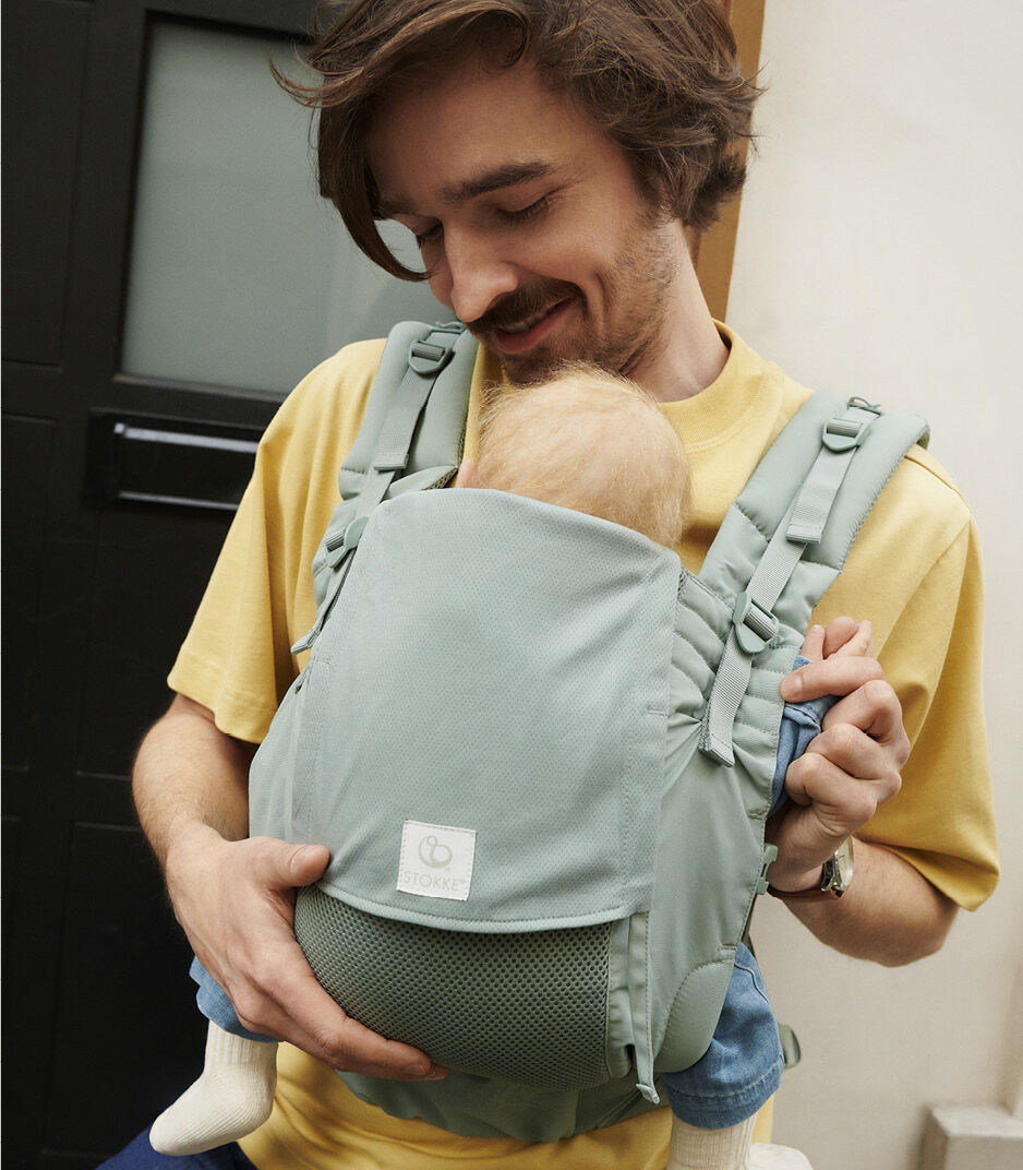Stokke® Limas™ Babytrage Mesh, Glacier Green, mainview Galeriebild 3