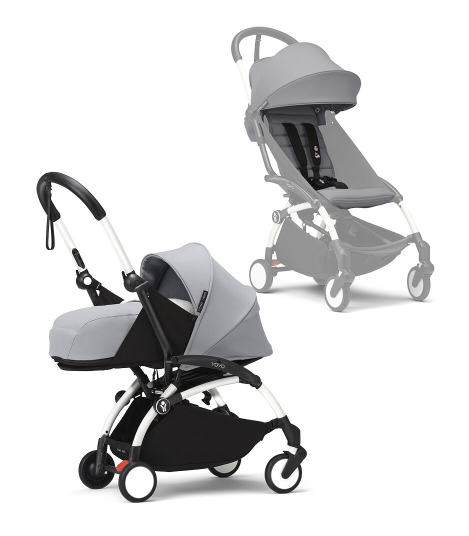Pack dúo Stokke® YOYO³ con capazo plegable, , mainview galería de imágenes 44