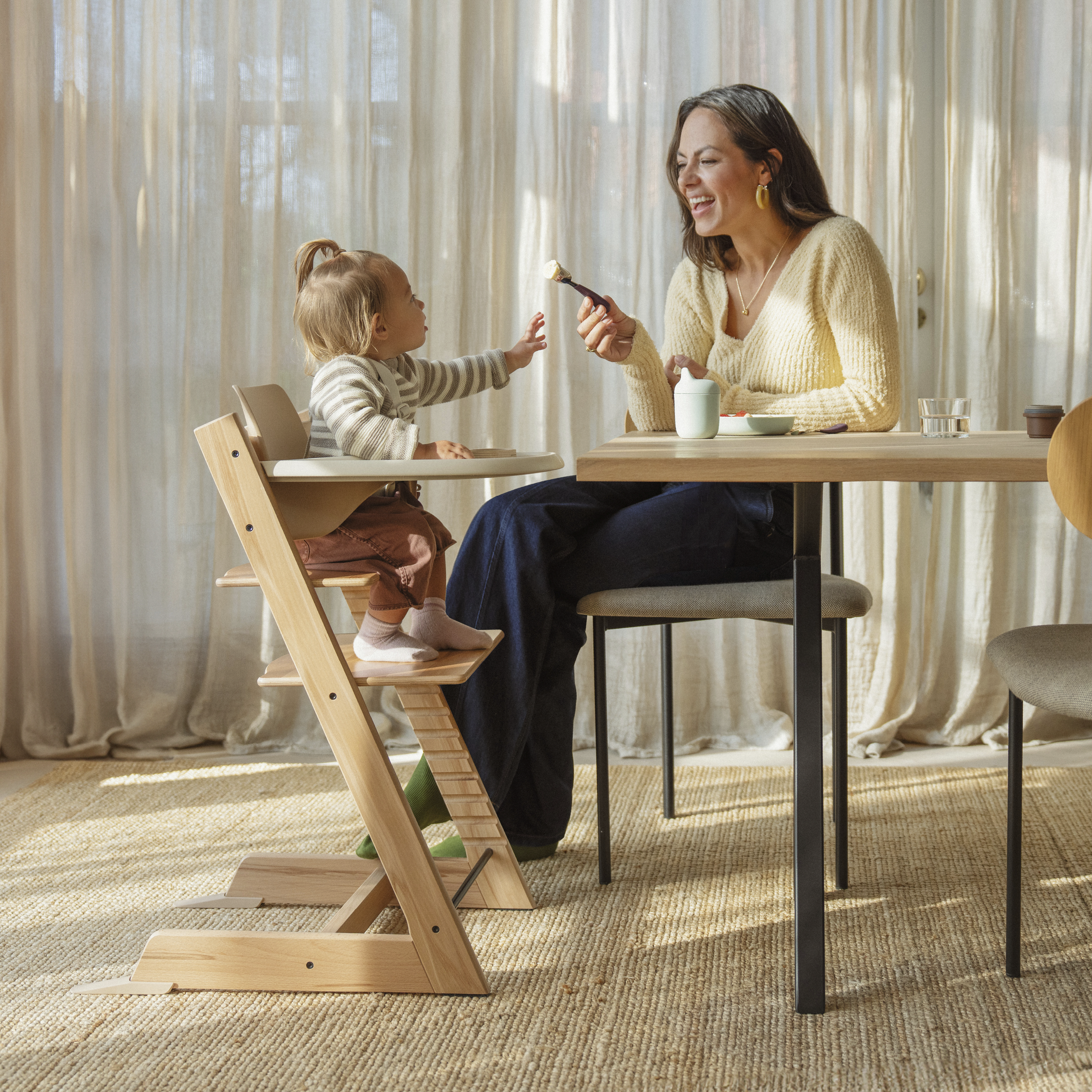 Tripp Trapp®-stol – bokträ, Wild Wood, mainview galleribild 4