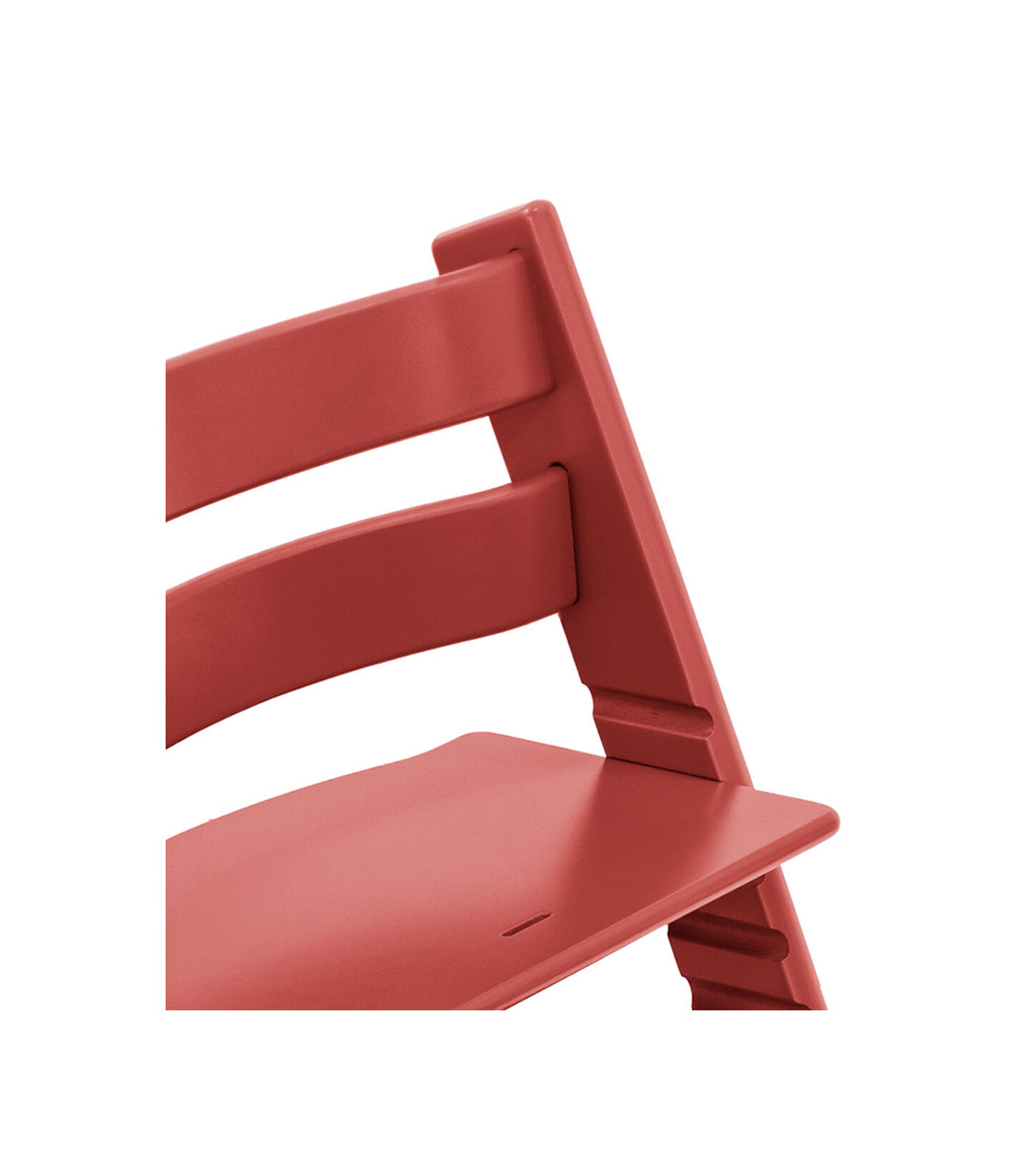 Tripp Trapp® Chair close up photo Warm Red view 3