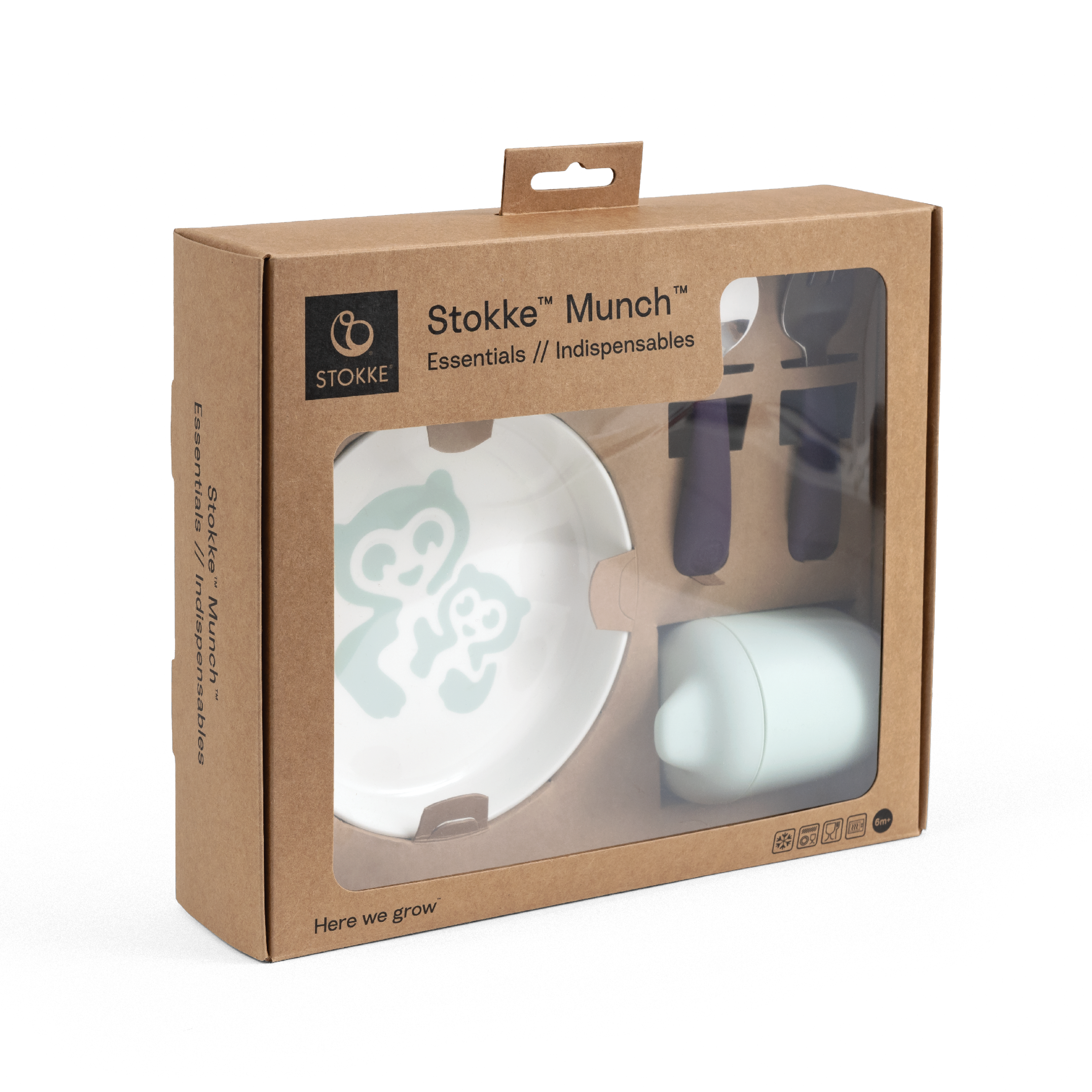 Stokke™ Munch™ Essentials, Soft Mint, mainview galerijafbeelding 4