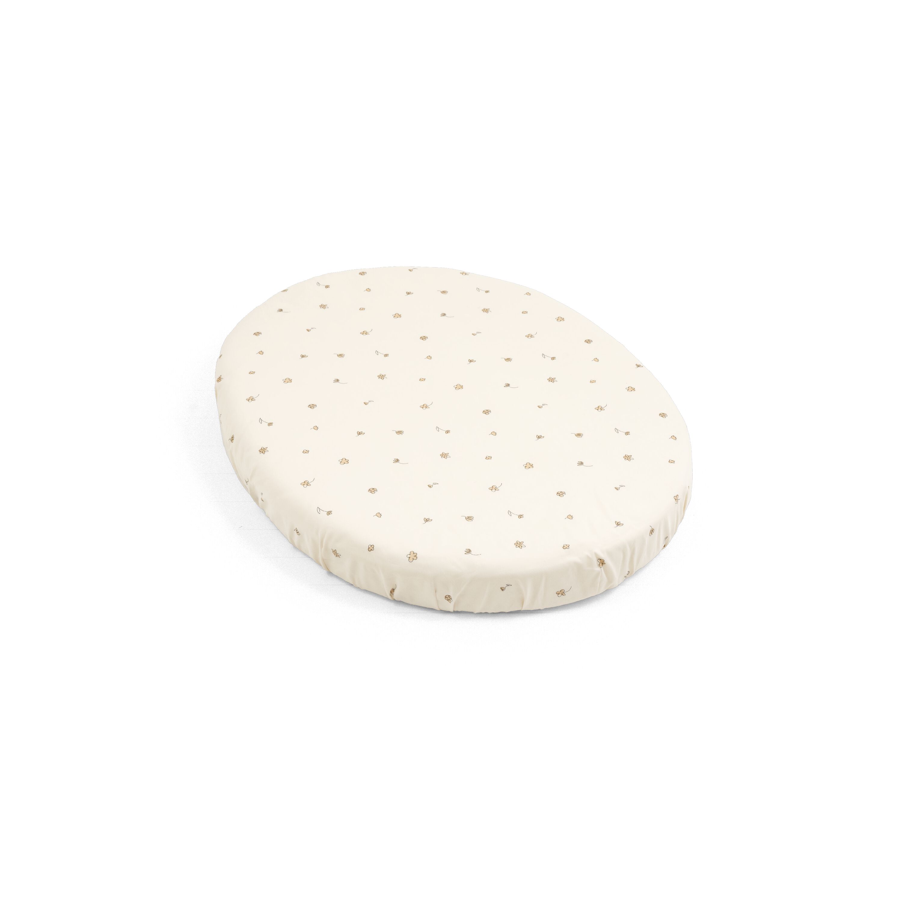 Drap-housse Stokke® Sleepi™ Mini V3 Écru floral, Flower Ecru, mainview