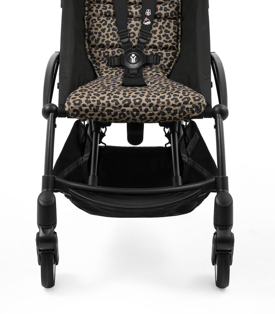 Stokke® YOYO³ stroller from 6 months, Leopard with Black Frame, mainview galery image 18