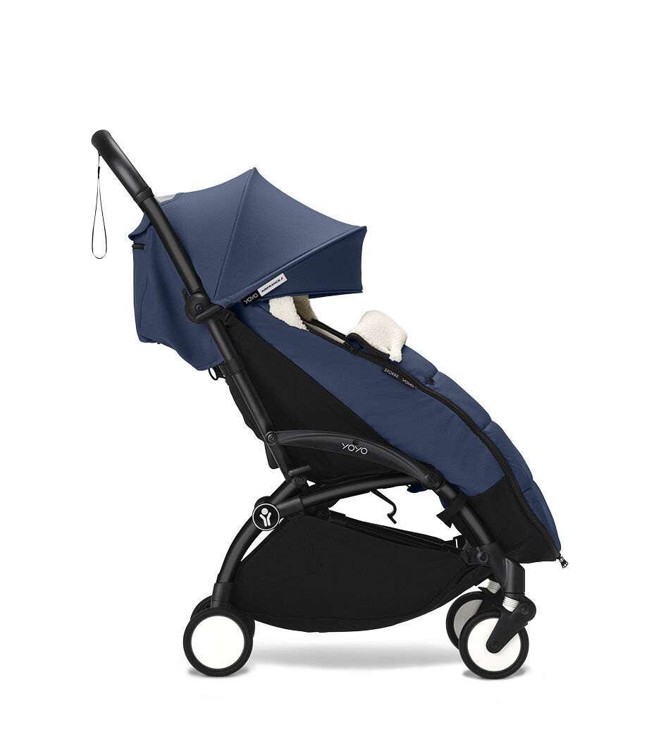 Stokke® YOYO³ stroller from 6 months, Air France Blue with Black Frame, mainview galery image 11