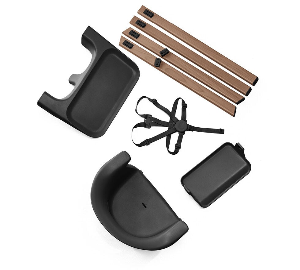 Stokke® Clikk™ High Chair, Black / Warm Brown, mainview galery image 10