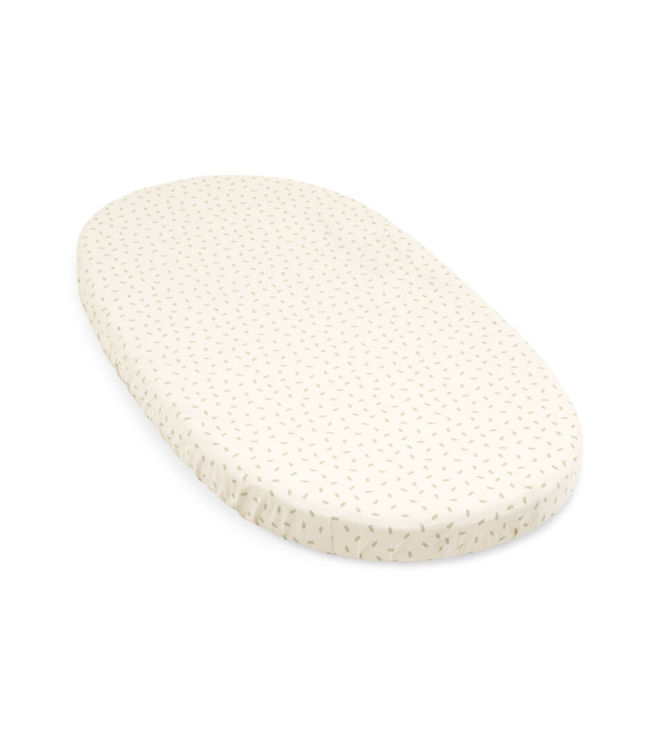 Stokke® Sleepi™ Bed Fitted Sheet Leafy Green, Leafy Green, mainview