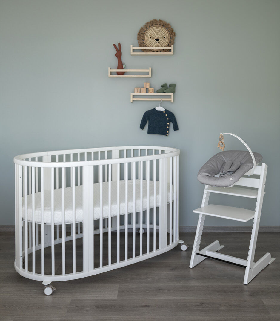 Stokke® Sleepi™ 成長型嬰兒床 V3, 白色, mainview