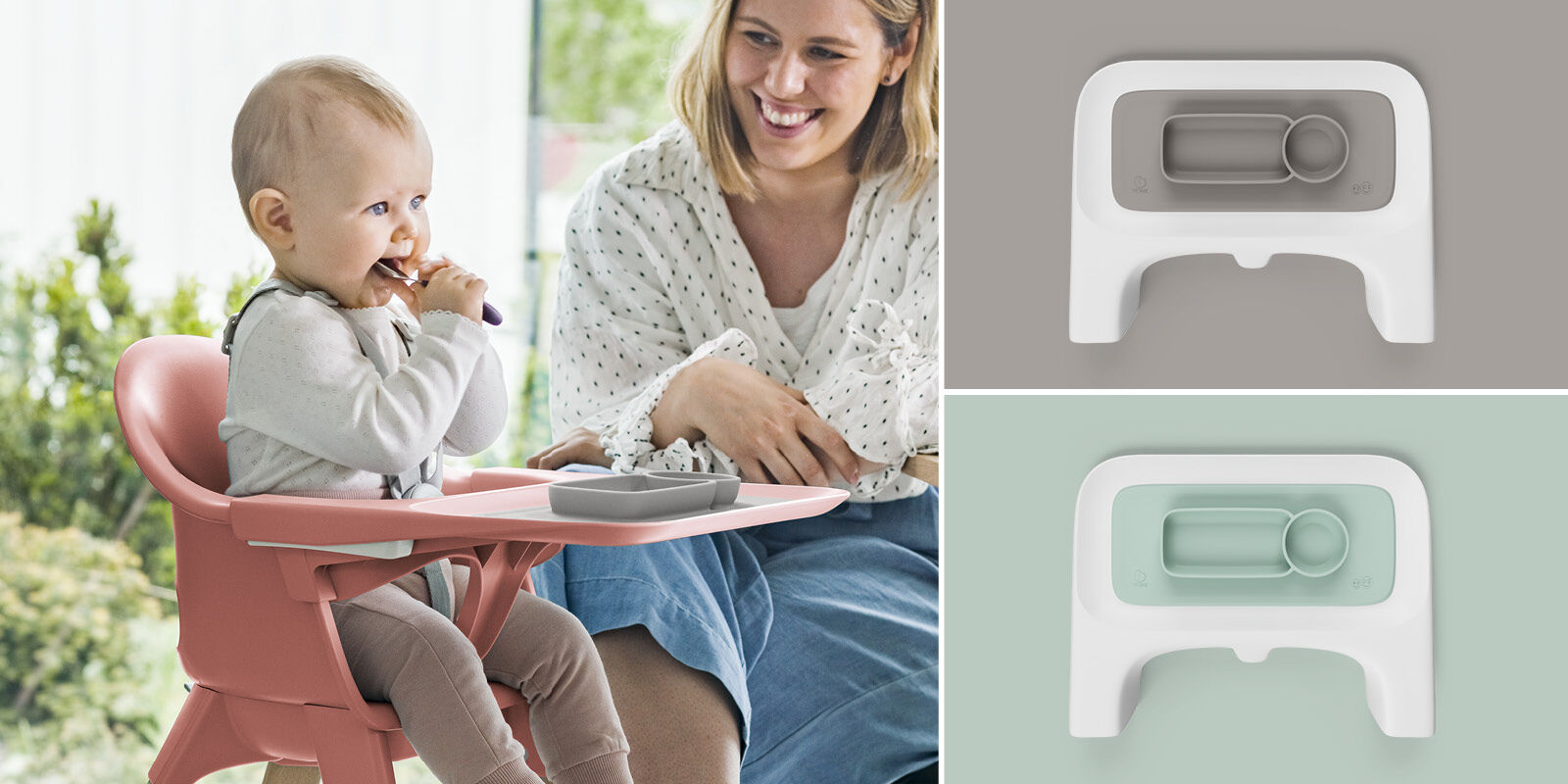 Placemat for stokke tray clearance