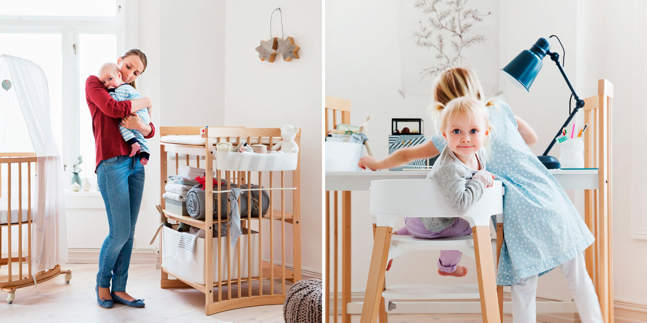 stokke diaper changing table