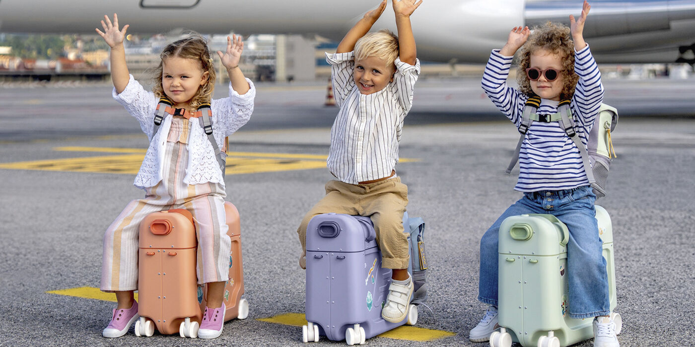 JetKids Travel Bundle – Ride-on Luggage + Backpack