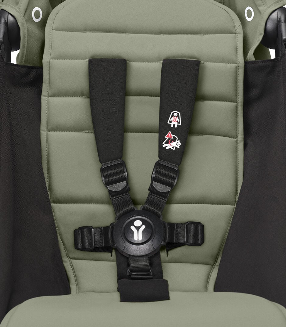 YOYO³ stroller from 6 months, Olive with Black Frame, mainview galery image 11