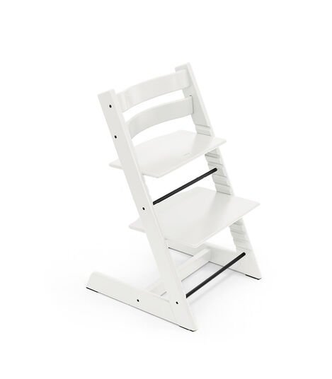 Tripp Trapp® chair White, Beech Wood. view 4