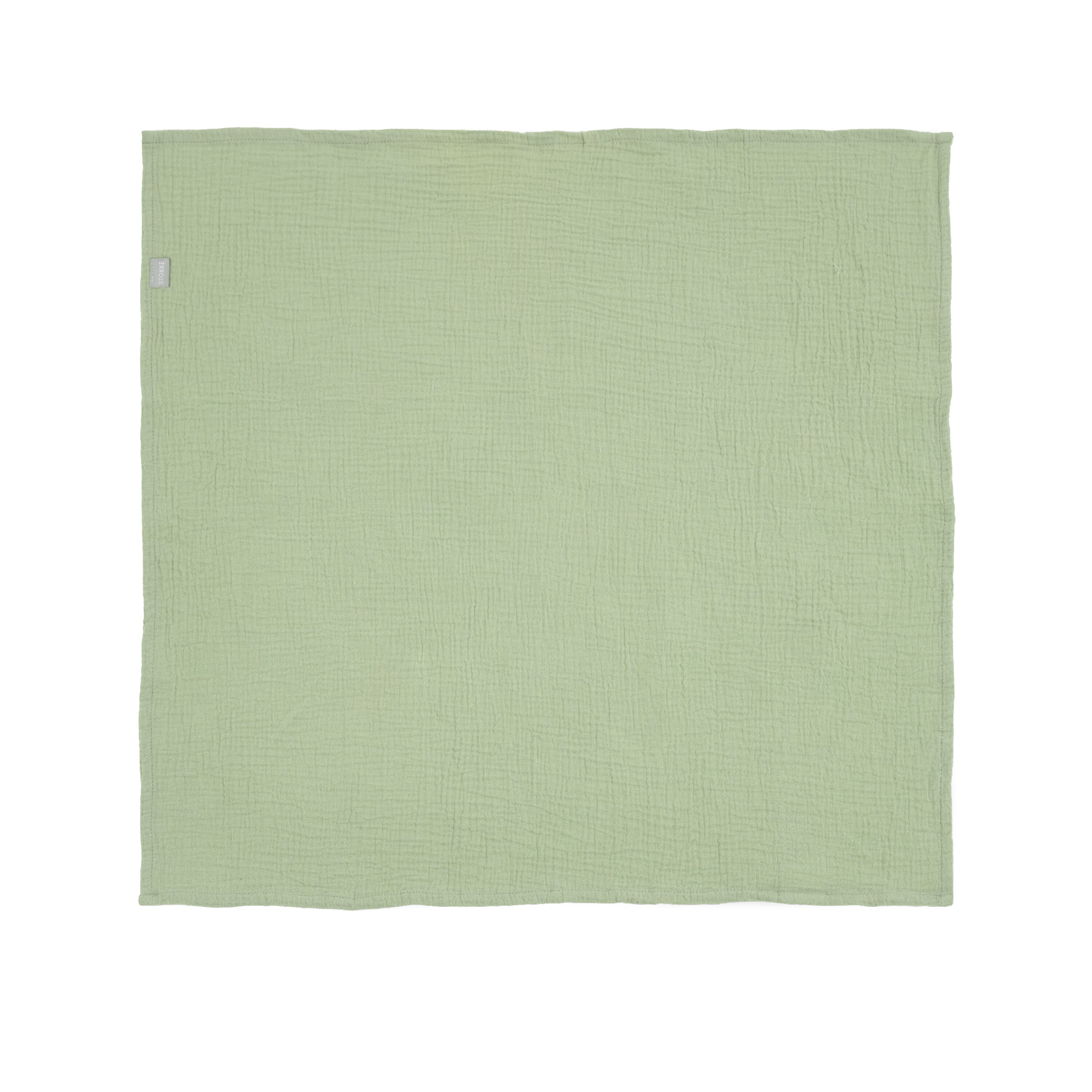 Stokke® Musselinklut 60x60 2 stk. Sage Green Map, Sage Green Map, mainview