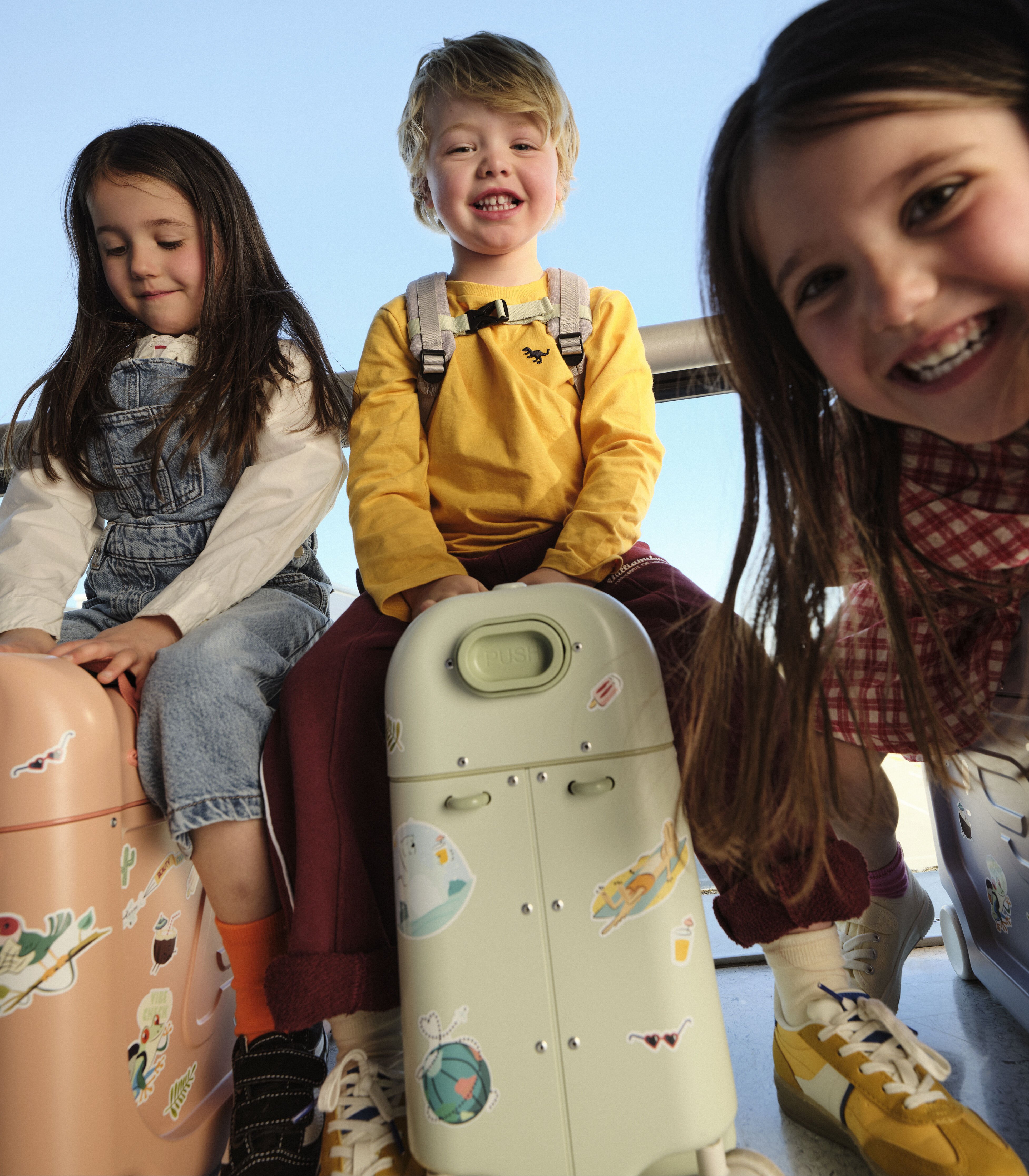 Pack de viaje Stokke® JetKids™ Verde Mar, Verde Marino, mainview