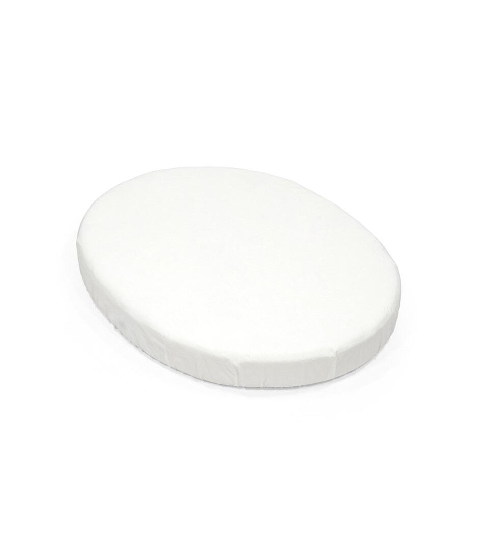 Spannbettlaken für Stokke® Sleepi™ Mini V3 in White, White, mainview