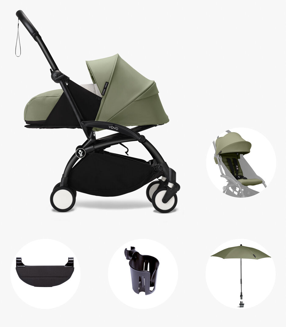 stokke yoyo 3 【3点セット】+おまけ YOYO³ fold & go newborn bundle | Stokke® Online Shop