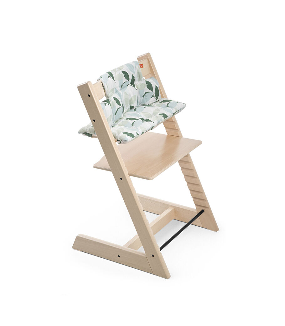 Tripp Trapp&reg; Natural with Cushion&nbsp;Green Forest.
