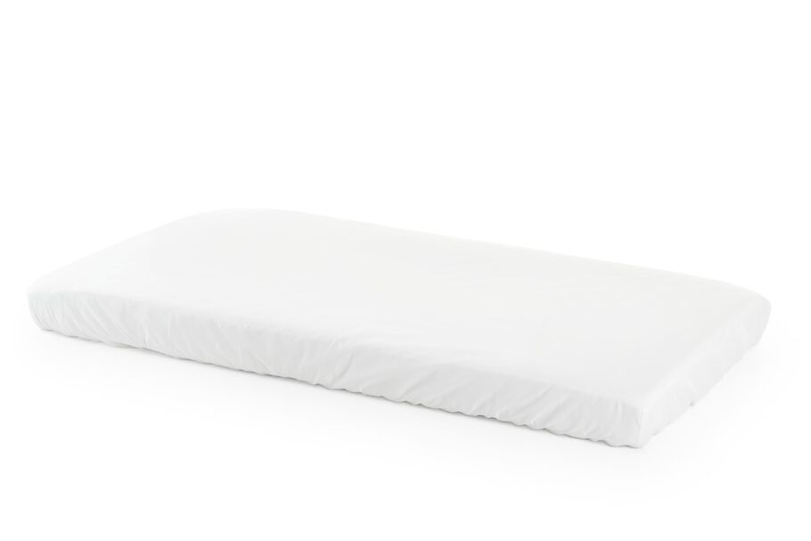 Stokke&reg; Home&trade; Matteress with fitted sheet, White.
