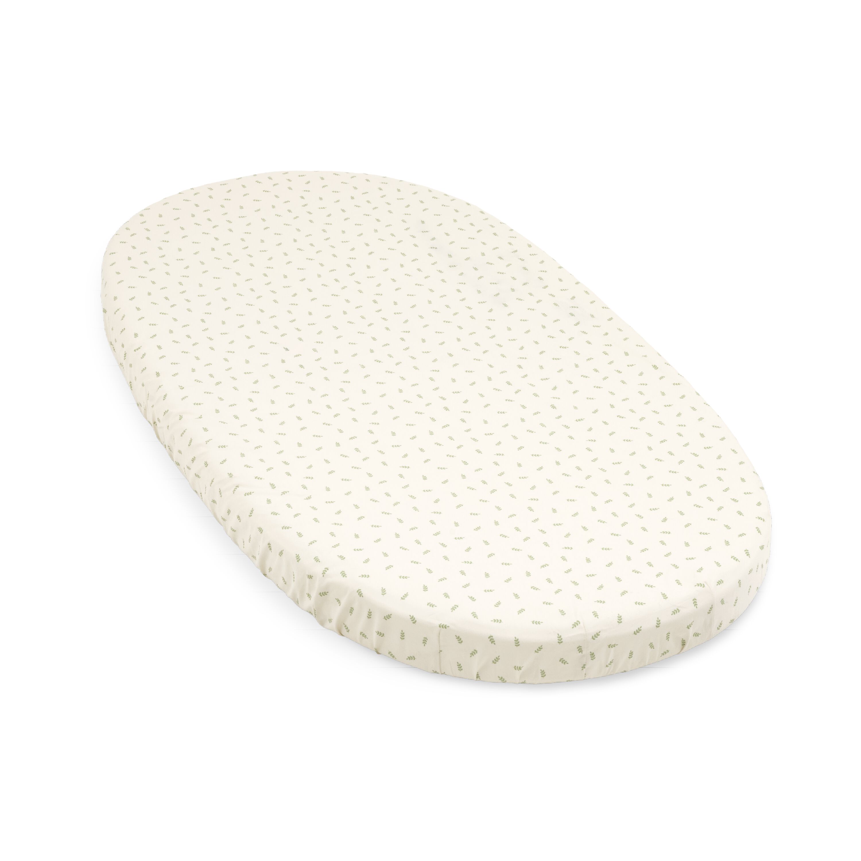 Stokke® Sleepi™ Bed Fitted Sheet Leafy Green, Leafy Green, mainview