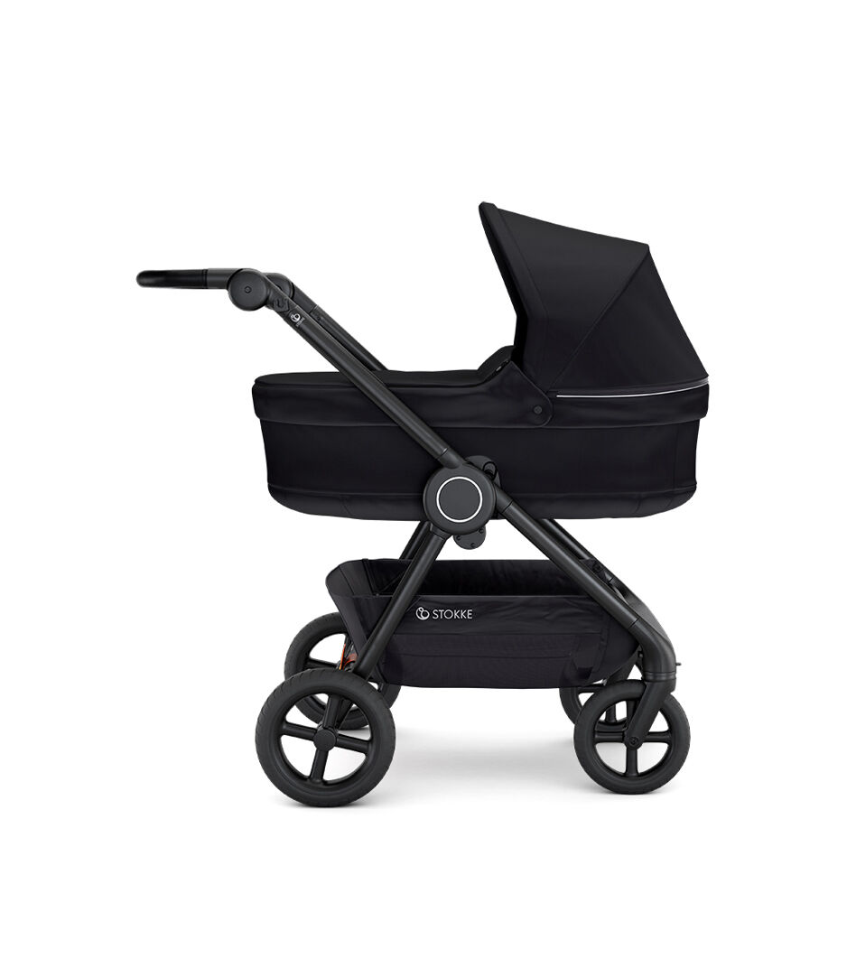 stokke beat carry cot black