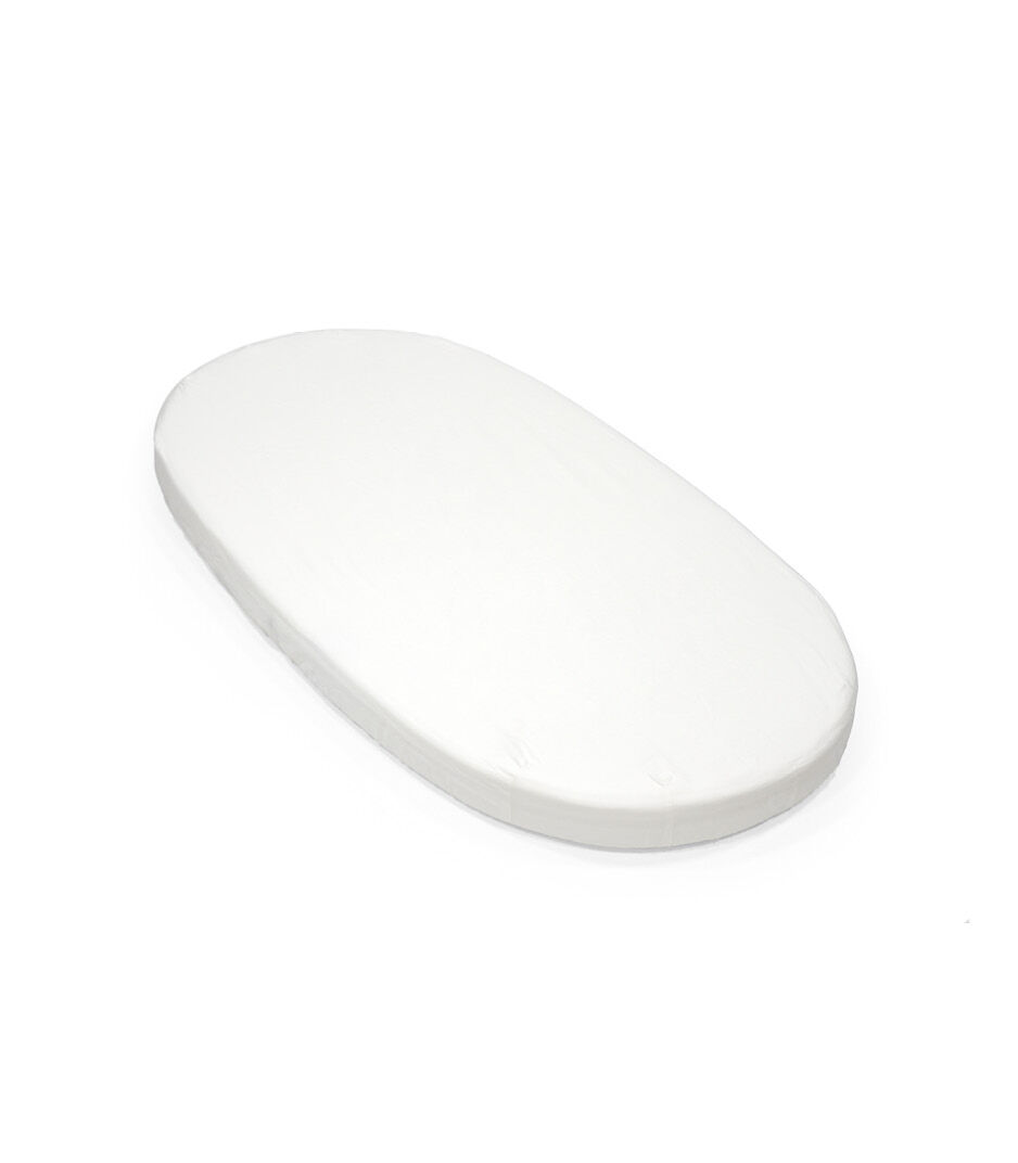 Stokke® Sleepi™ Bed Mattress with Fitted Sheet White.