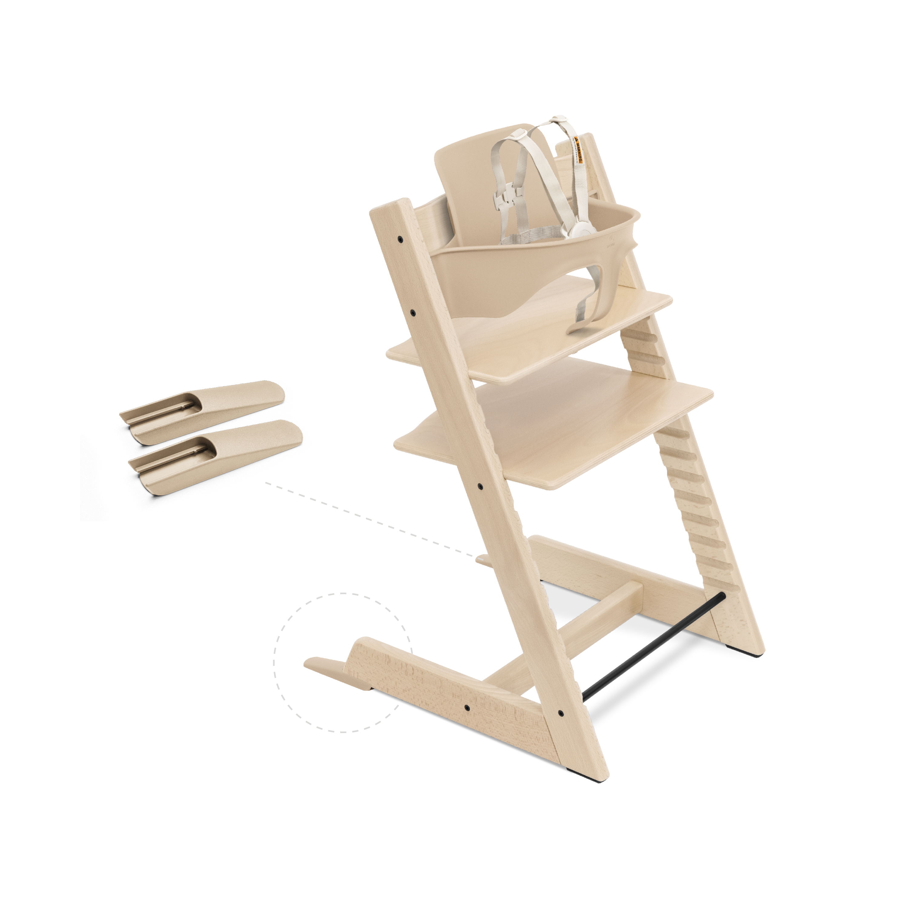 Stokke Tripp Trapp Toddler High Chair: Adjustable High Chair