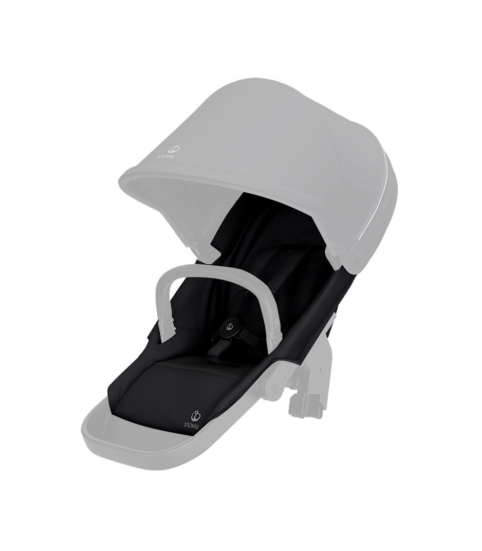 Stokke® Beat™ sparepart. Seat Textile, Black. galery image 2