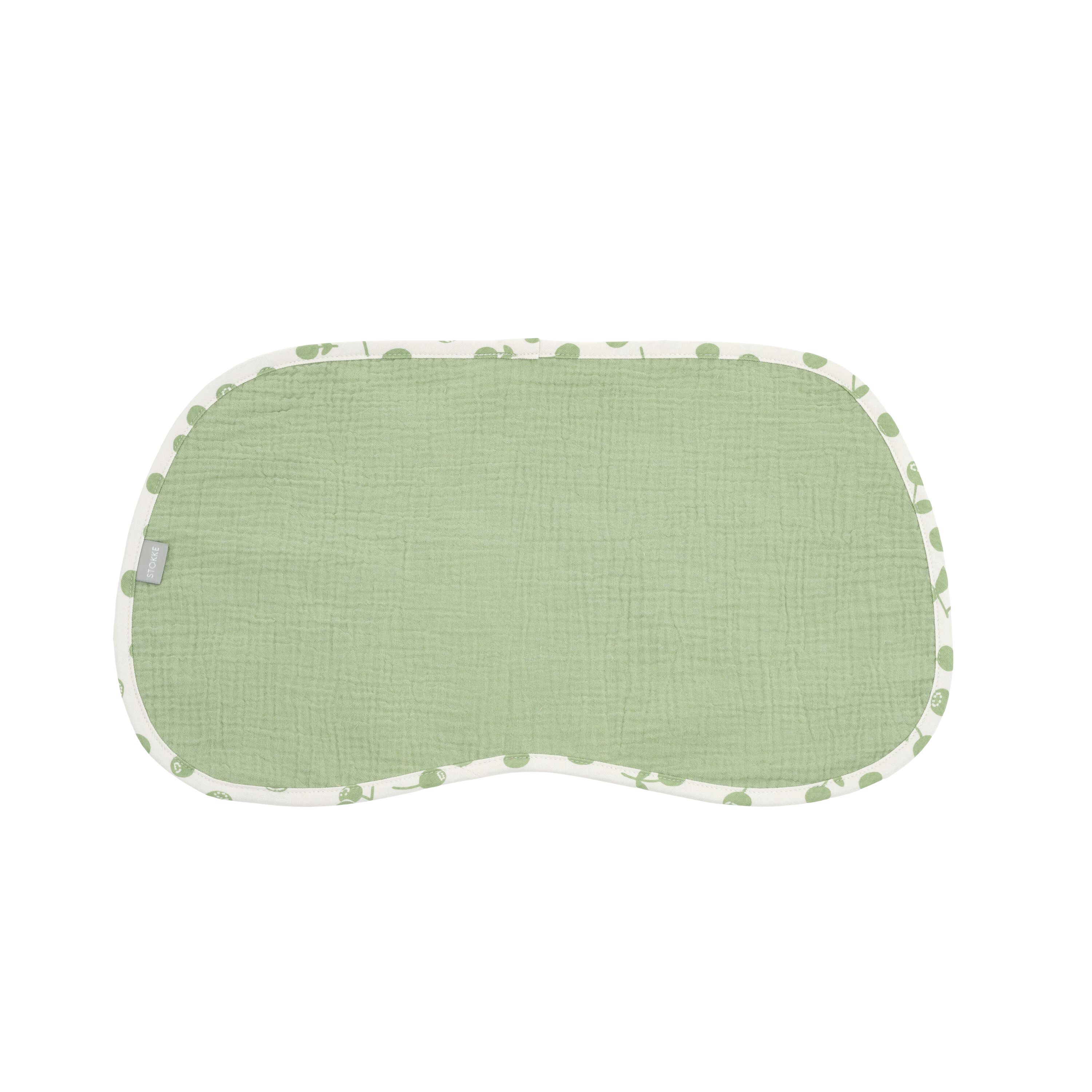 Stokke® Muslin gulpeklut Sage Green Berries, Sage Green Berries, mainview