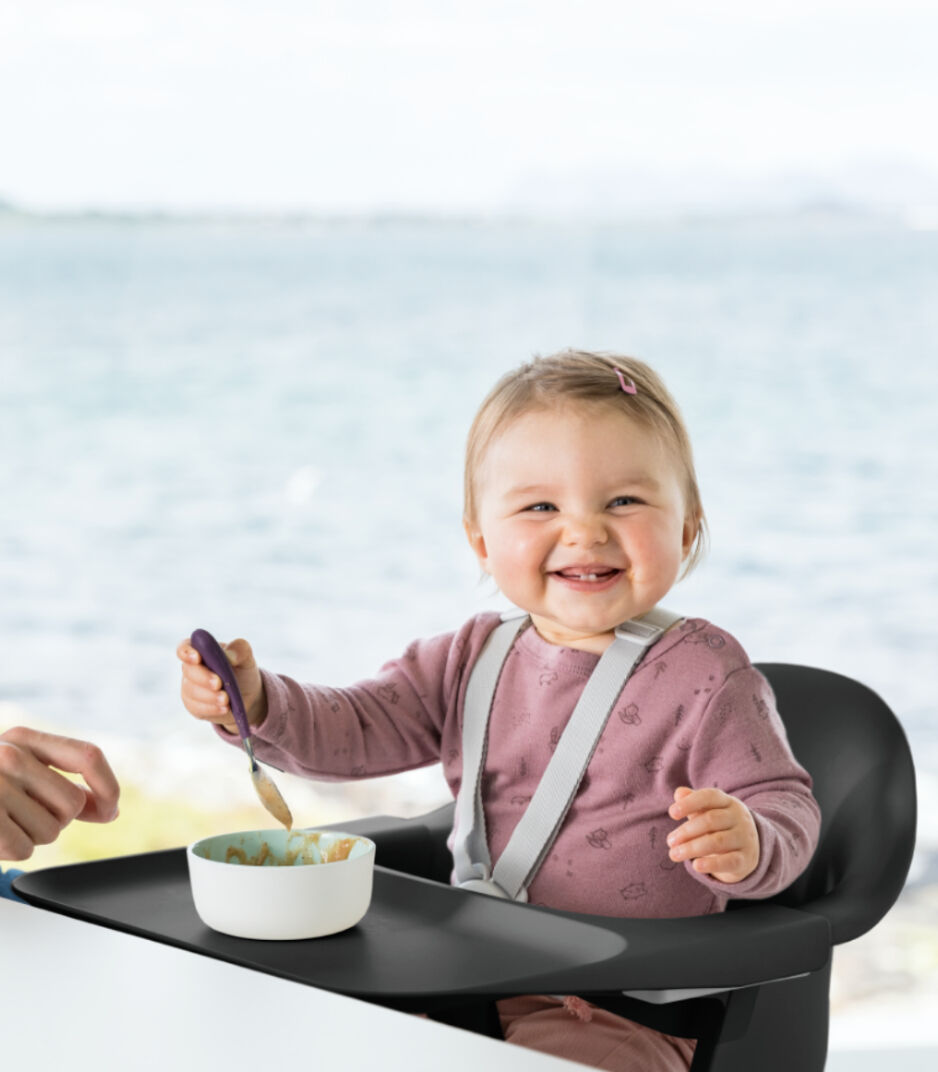 Stokke® Clikk™ High Chair Midnight Black, Midnight Black, mainview
