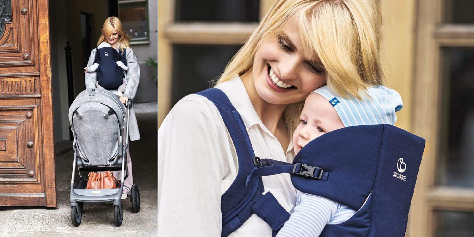 stokke front and back carrier